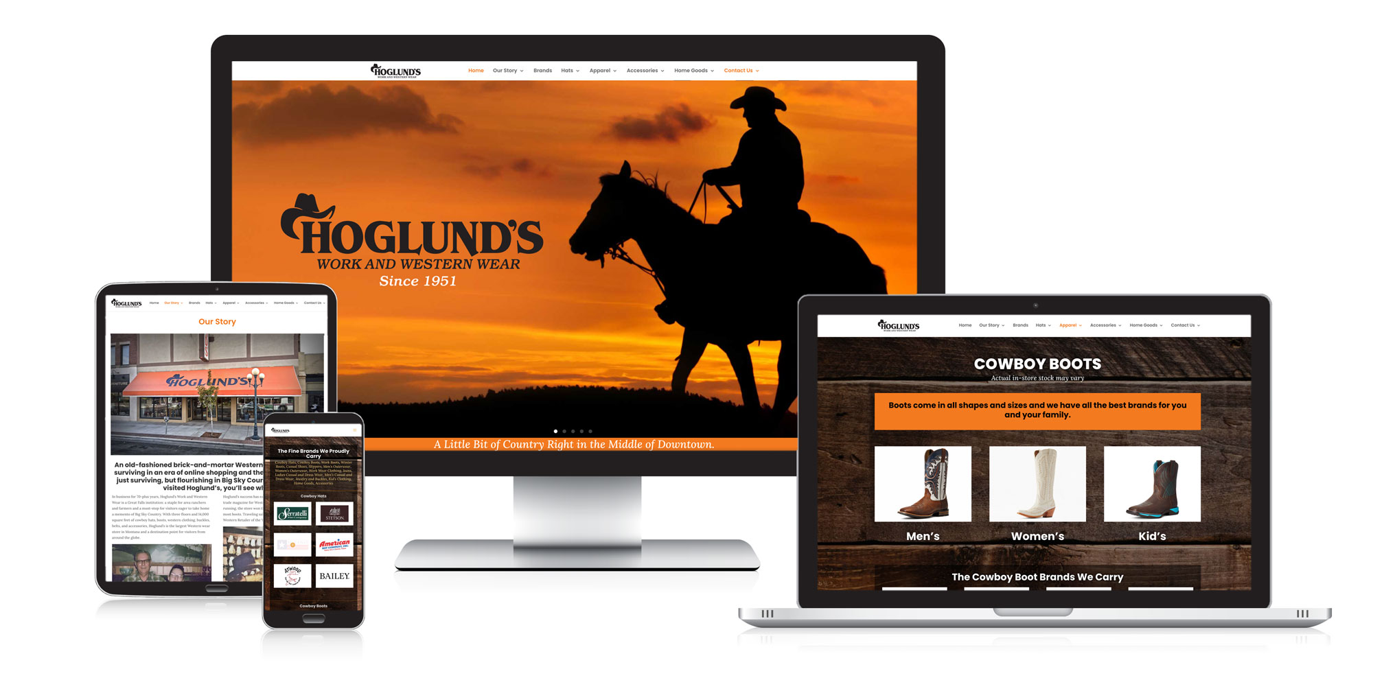 Walker Design Group - Website - Hoglund's