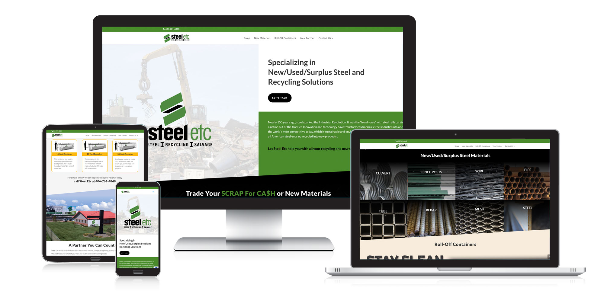 Walker Design Group - Website - Steel Etc